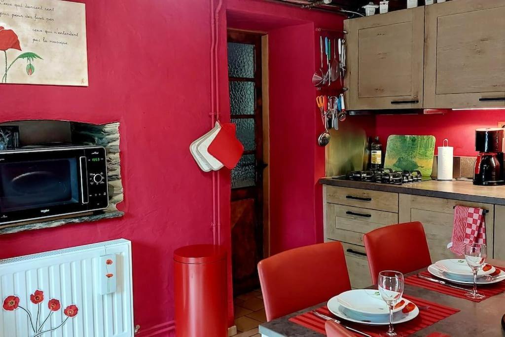 L'Ardoisiere: Jolie Maison Ardennaise. Villa Alle Luaran gambar